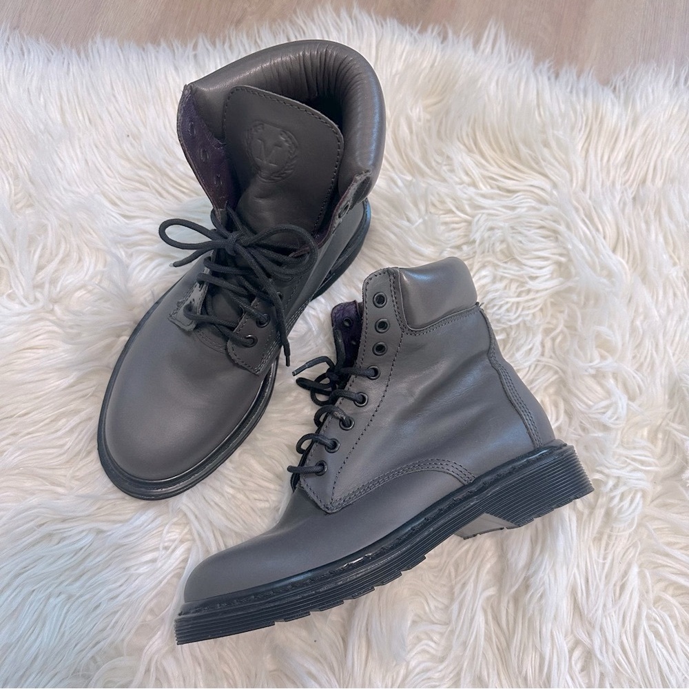 MaxMara Gray Ankle Boots